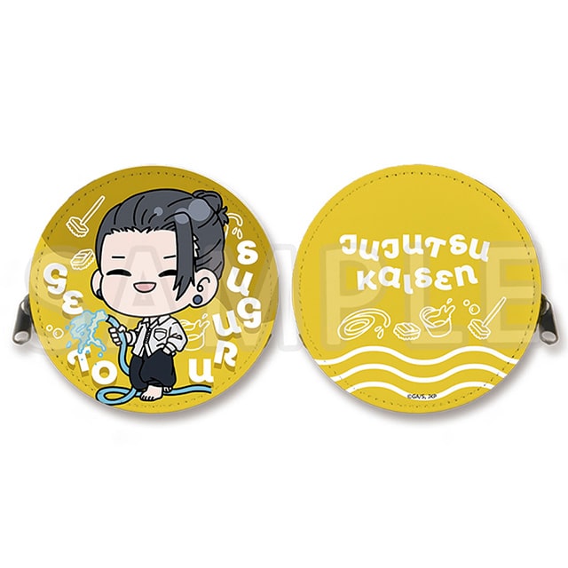 呪術廻戦 懐玉・玉折 mochocho 丸型ポーチ 夏油 傑 プール掃除Ver.