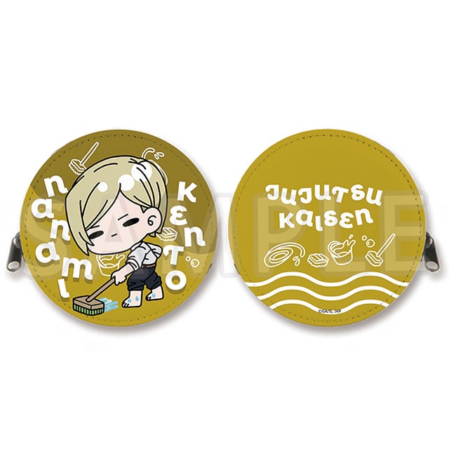 呪術廻戦 懐玉・玉折 mochocho 丸型ポーチ 七海建人 プール掃除Ver.
