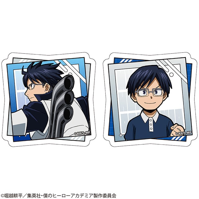 僕のヒーローアカデミア クリアスマホステッカー2枚セット 君はヒーローになれる！Ver. 飯田天哉