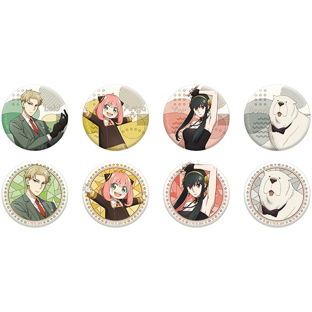 SPY×FAMILY 缶バッジコレクション（全8種） コンプリートセット