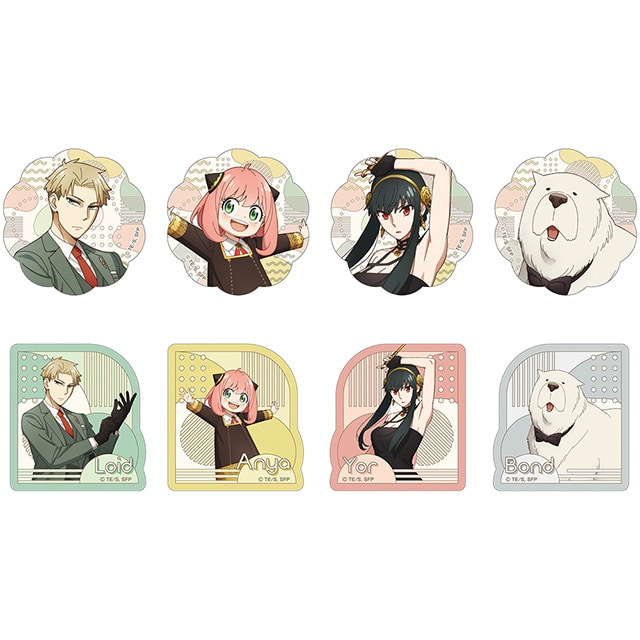 SPY×FAMILY ステッカーコレクション（全8種） ランダム1個