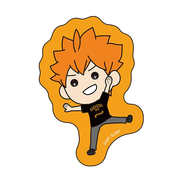 ハイキュー!! ZOZOコラボ たすっこ ダイカットステッカー 日向翔陽