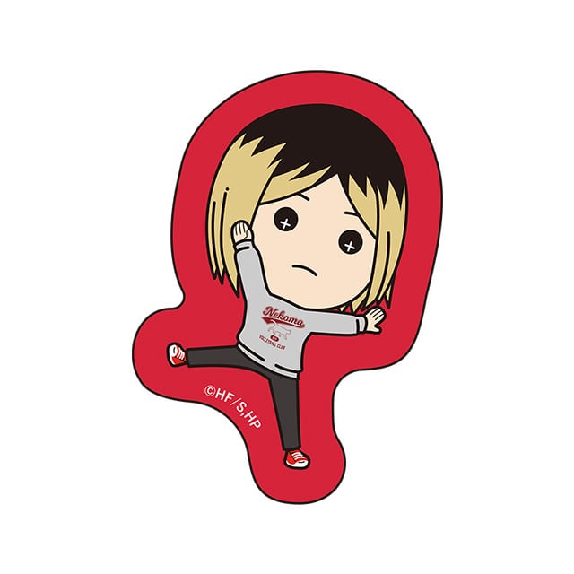 ハイキュー!! ZOZOコラボ たすっこ ダイカットステッカー 孤爪研磨