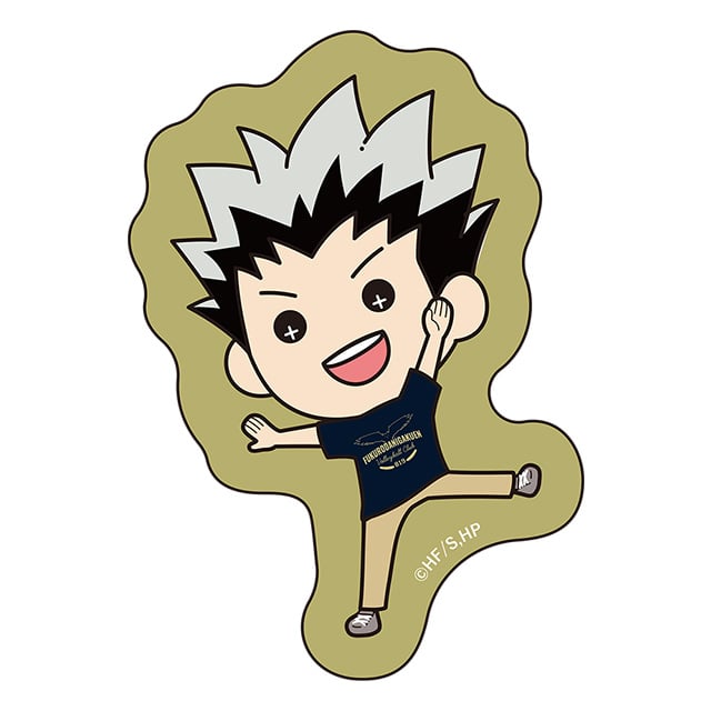 ハイキュー!! ZOZOコラボ たすっこ ダイカットステッカー 木兎光太郎