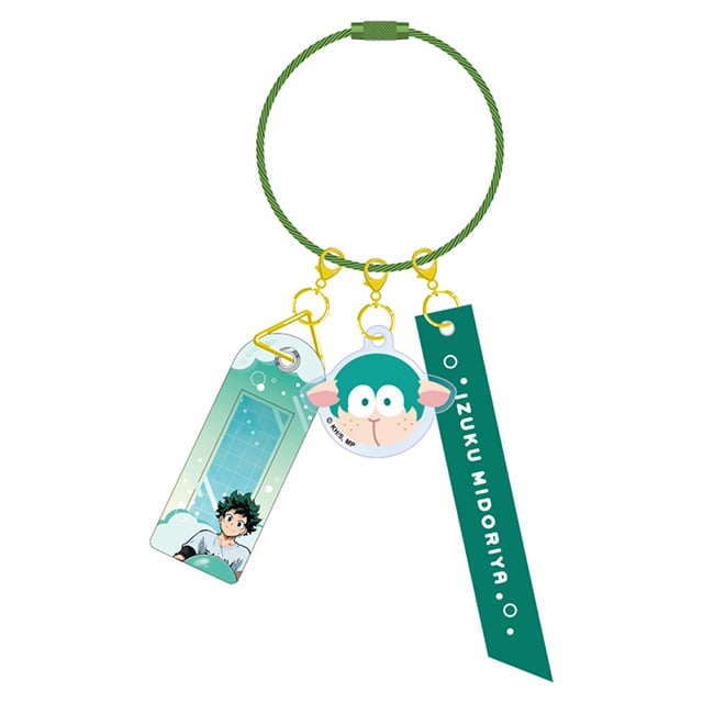 僕のヒーローアカデミア ネームタグキーホルダー アニマルビーチボールVer. 緑谷出久