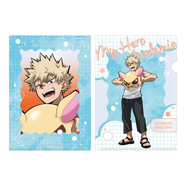 僕のヒーローアカデミア クリアファイル アニマルビーチボールVer. 爆豪勝己