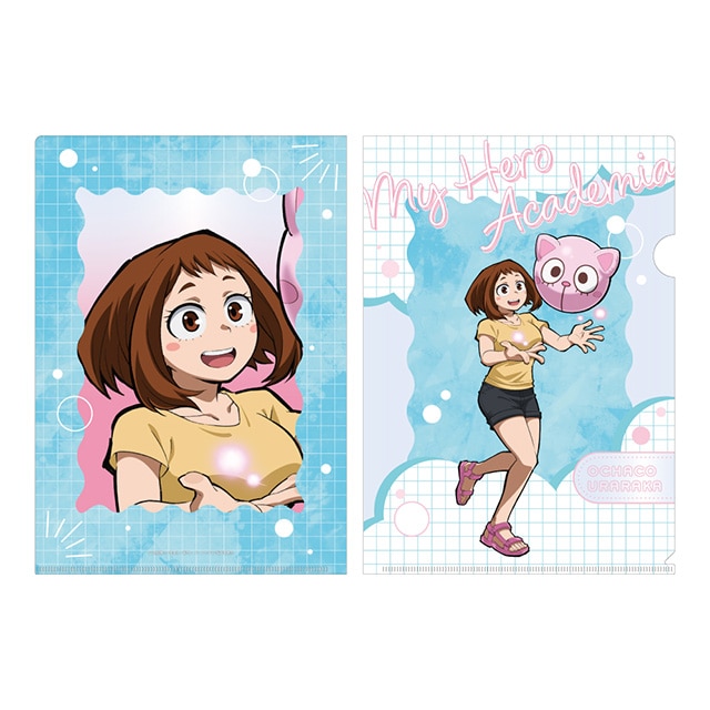 僕のヒーローアカデミア クリアファイル アニマルビーチボールVer. 麗日お茶子