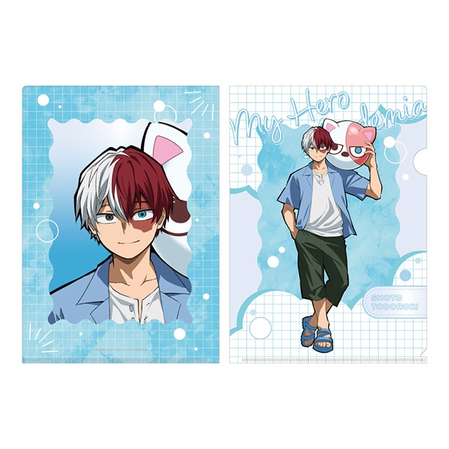 僕のヒーローアカデミア クリアファイル アニマルビーチボールVer. 轟 焦凍