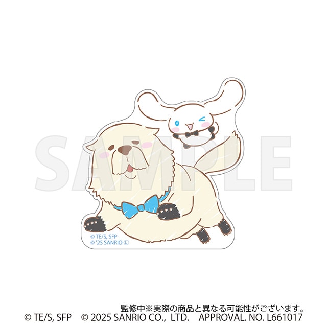 SPY×FAMILY・サンリオキャラクターズ ダイカットステッカー ボンド・フォージャー＆シナモロール