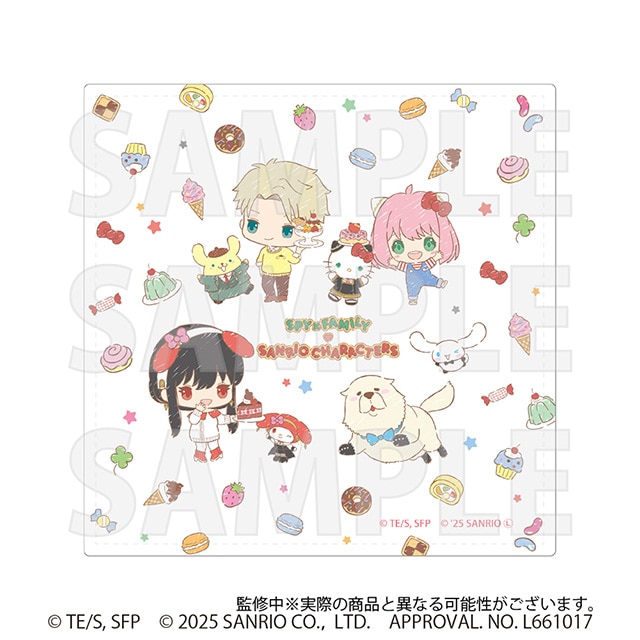 SPY×FAMILY・サンリオキャラクターズ ハンドタオル