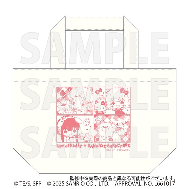 SPY×FAMILY・サンリオキャラクターズ ランチトート