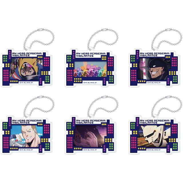 ヴィジランテ -僕のヒーローアカデミアILLEGALS- トレーディングアクリルキーホルダー／OP ver.【全6種】 ランダム1個