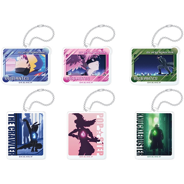 ヴィジランテ -僕のヒーローアカデミアILLEGALS- トレーディングアクリルキーホルダー／ED ver.【全6種】 ランダム1個