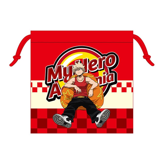 僕のヒーローアカデミア 巾着 爆豪勝己 レッドコスチュームVer.