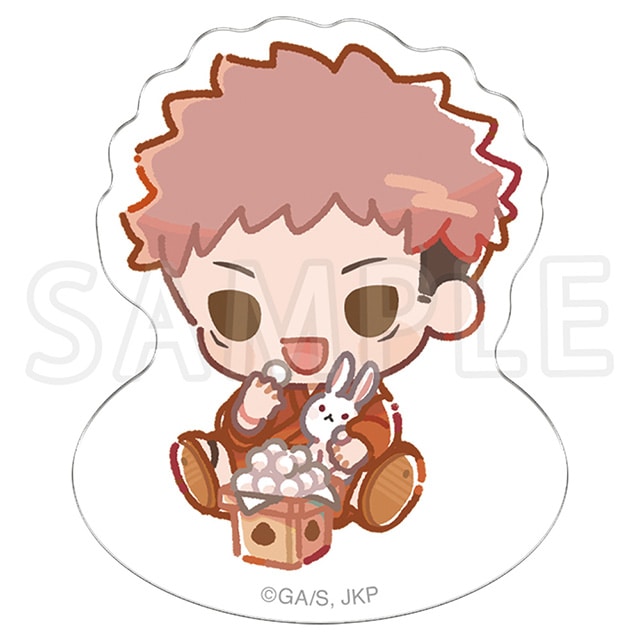 呪術廻戦 スウィングアクリルマスコット 虎杖悠仁 お月見Ver.