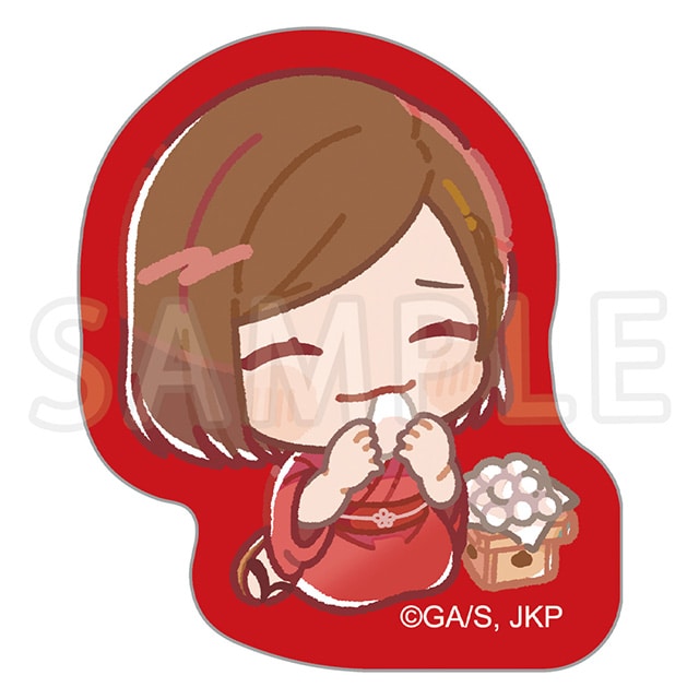 呪術廻戦 ダイカットステッカー 釘崎野薔薇 お月見Ver.