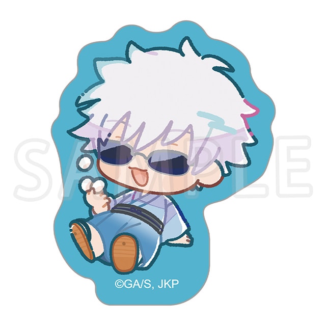 呪術廻戦 ダイカットステッカー 五条 悟 お月見Ver.