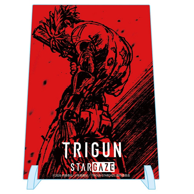 TRIGUN STARGAZE ティザービジュアル アクリルパネル