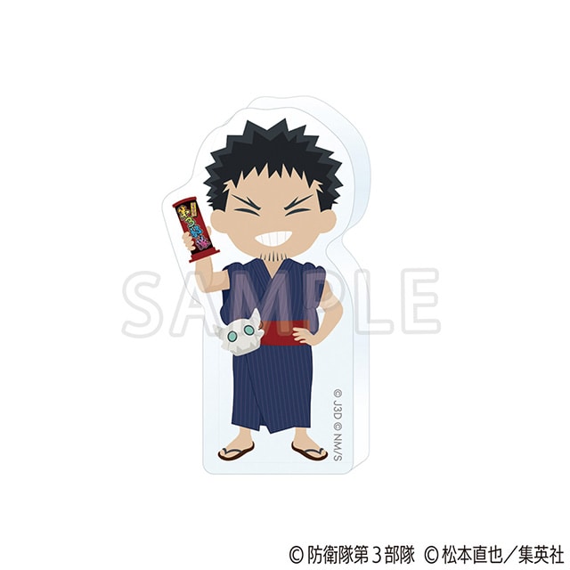 怪獣8号 ミニアクリルブロック ちびキャラ浴衣Ver. 日比野 カフカ