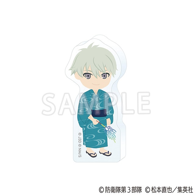 怪獣8号 ミニアクリルブロック ちびキャラ浴衣Ver. 市川 レノ