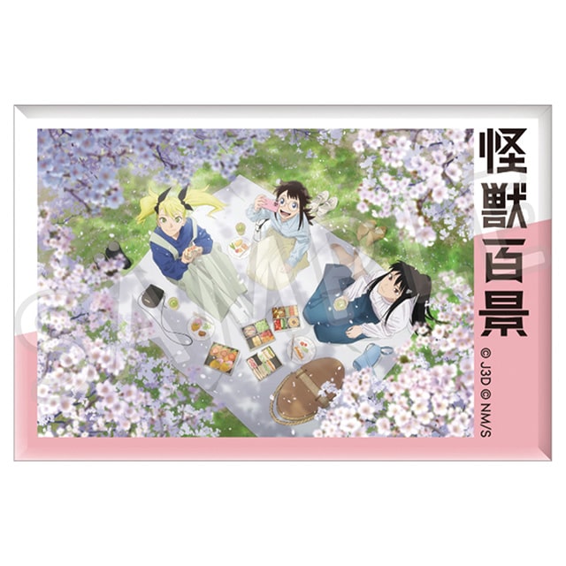 怪獣８号 アニメ怪獣百景 スクエア缶バッジ 04