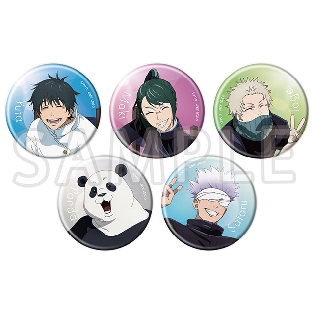 劇場版 呪術廻戦 0 トレーディングオーロラ缶バッジ Class Photo 【全５種】 ランダム1個