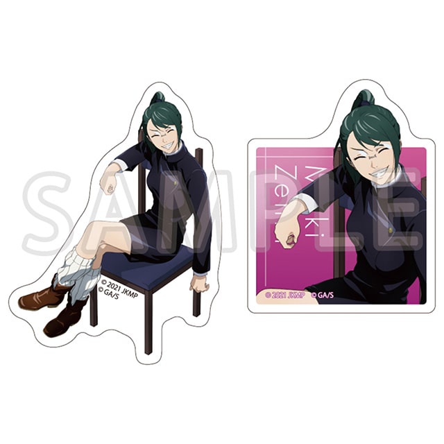 劇場版 呪術廻戦 0 ステッカー２枚セット Class Photo 禪院真希