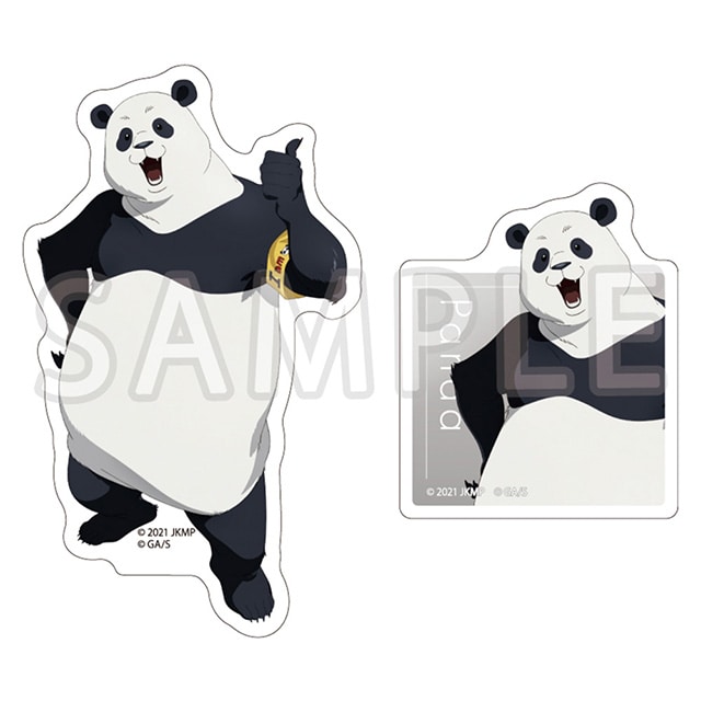 劇場版 呪術廻戦 0 ステッカー２枚セット Class Photo パンダ