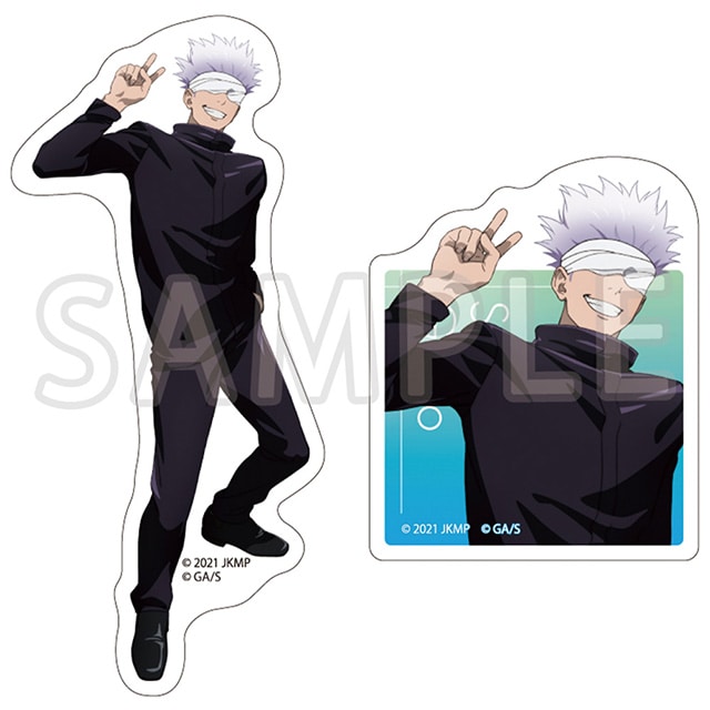 劇場版 呪術廻戦 0 ステッカー２枚セット Class Photo 五条 悟