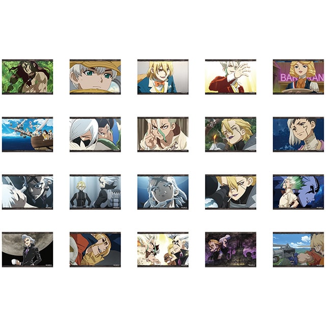 Dr.STONE トレーディング場面写クリアカード【全20種】 ランダム1個