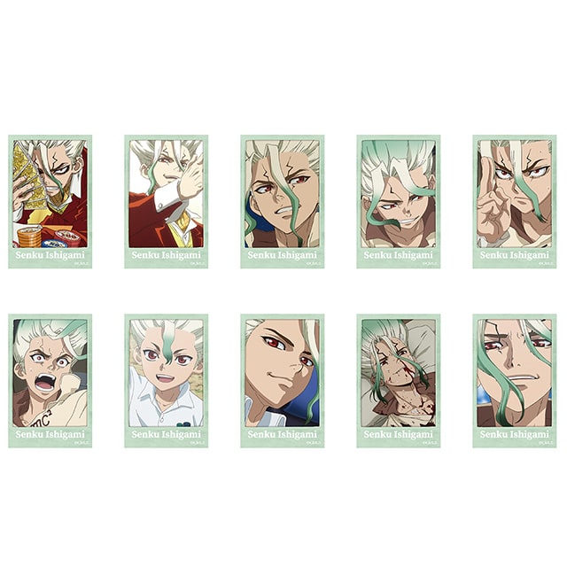 Dr.STONE トレーディング場面写チェキ風ブロマイド 石神千空【全10種】 ランダム1個