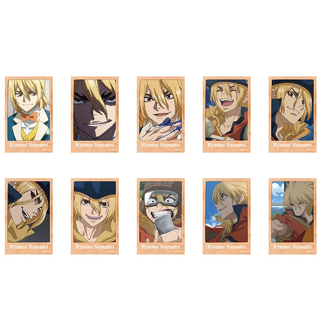 Dr.STONE トレーディング場面写チェキ風ブロマイド 七海龍水【全10種】 ランダム1個