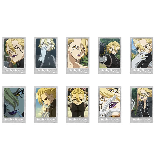 Dr.STONE トレーディング場面写チェキ風ブロマイド スタンリー・スナイダー【全10種】 ランダム1個