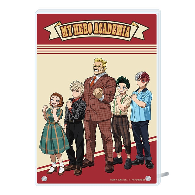 僕のヒーローアカデミア アクリルプレート アメリカンレトロVer.