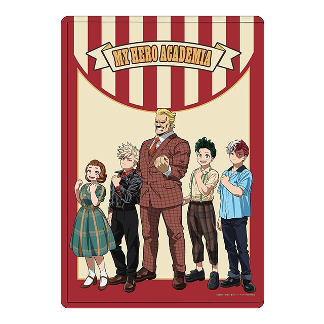 僕のヒーローアカデミア キャラクリアケース アメリカンレトロVer.