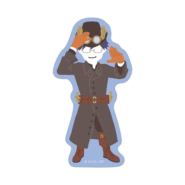 僕のヒーローアカデミア ゆるパレット ダイカットステッカー 飯田天哉 スチームパンクVer.