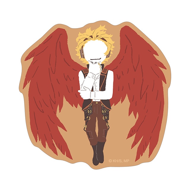 僕のヒーローアカデミア ゆるパレット ダイカットステッカー ホークス スチームパンクVer.