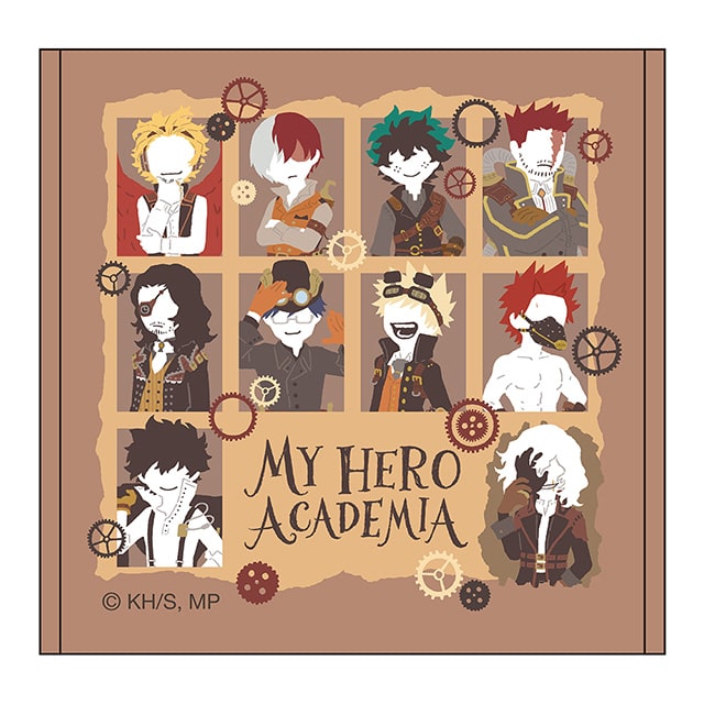 僕のヒーローアカデミア ゆるパレット ハンドタオル スチームパンクVer.