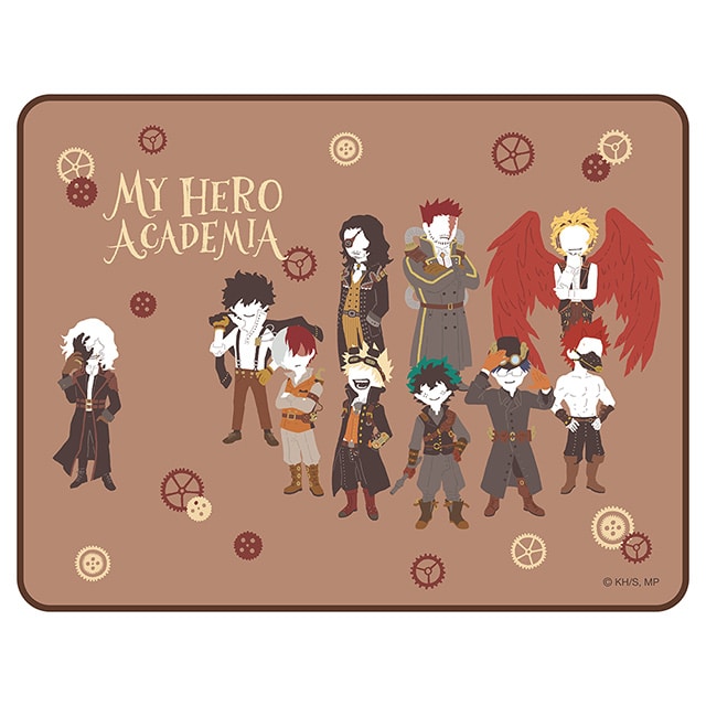 僕のヒーローアカデミア ゆるパレット ブランケット スチームパンクVer.