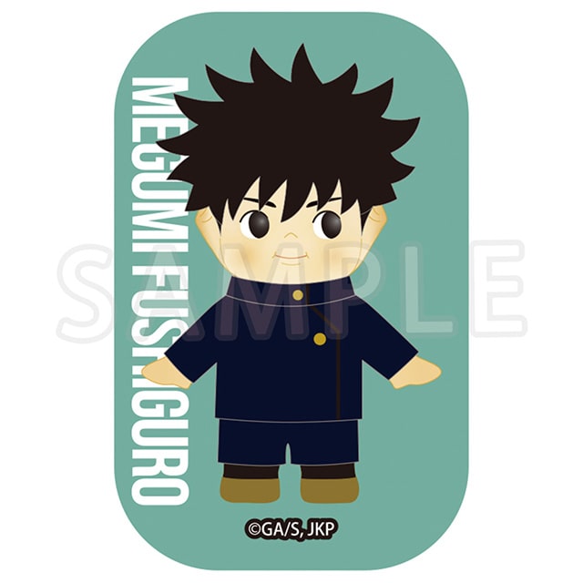 呪術廻戦 コスチュームキューピー スクエア缶バッジ 伏黒 恵