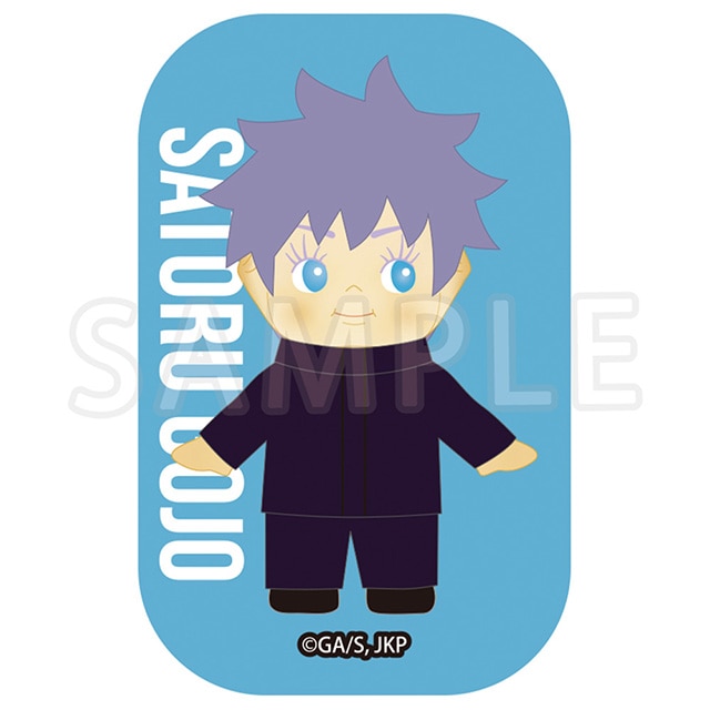 呪術廻戦 コスチュームキューピー スクエア缶バッジ 五条 悟