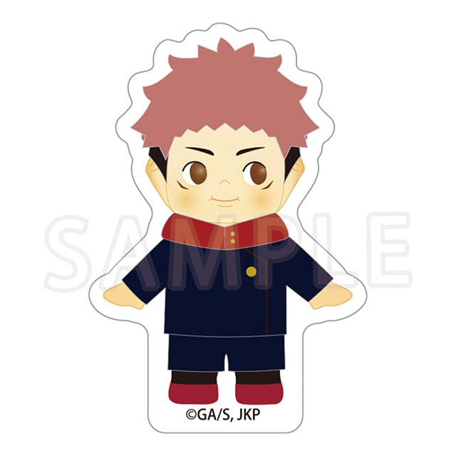 呪術廻戦 コスチュームキューピー アクリルブロック 虎杖悠仁