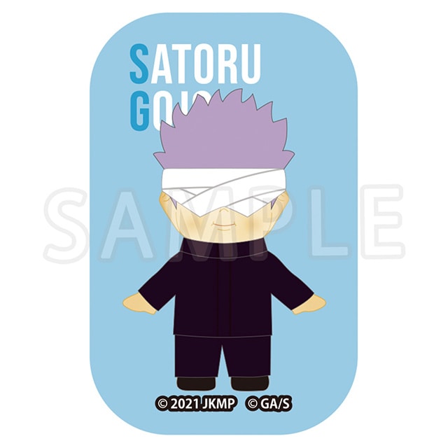 劇場版 呪術廻戦 0 コスチュームキューピー スクエア缶バッジ 五条 悟