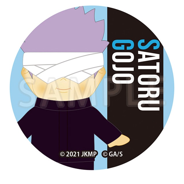 劇場版 呪術廻戦 0 コスチュームキューピー 缶バッジ 五条 悟