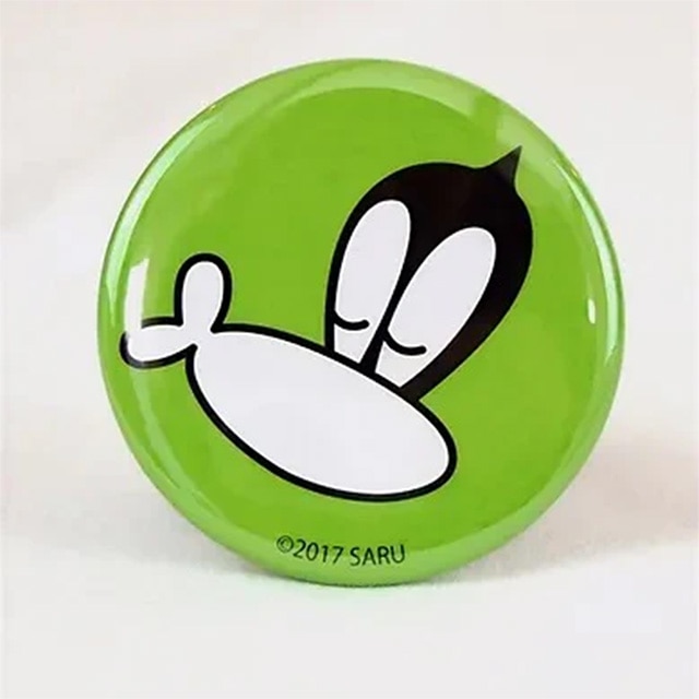 サイエンスSARU 缶バッジ（グリーン）