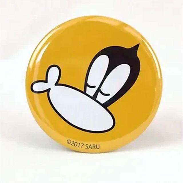 サイエンスSARU 缶バッジ（イエロー）