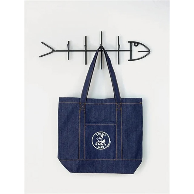 サイエンスSARU デニムトートバッグ