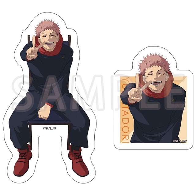 呪術廻戦 ステッカー2枚セット Class Photo 虎杖悠仁