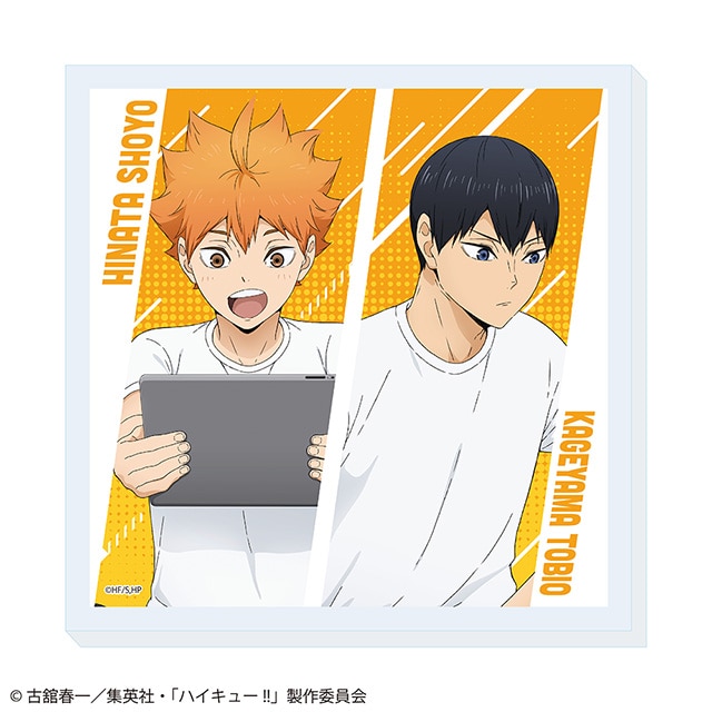 ハイキュー!! 描き下ろしアクリルコースター 振り返りタイムVer. 日向翔陽・影山飛雄