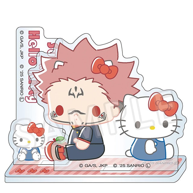 呪術廻戦 サンリオキャラクターズ アクリルスタンド 宿儺×ハローキティ 2025Ver.